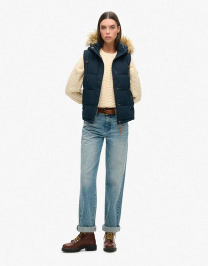 Everest Faux Fur Gilet