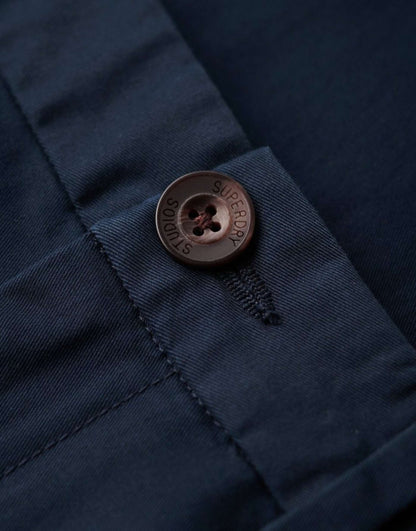 Slim Tapered Stretch Chino Trousers