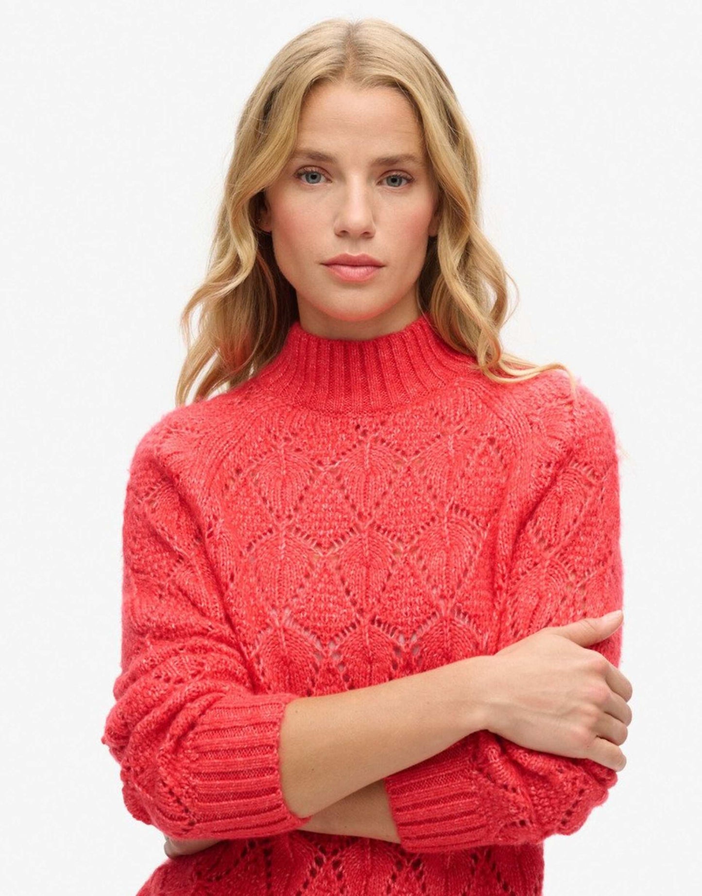 Pointelle Knit Jumper