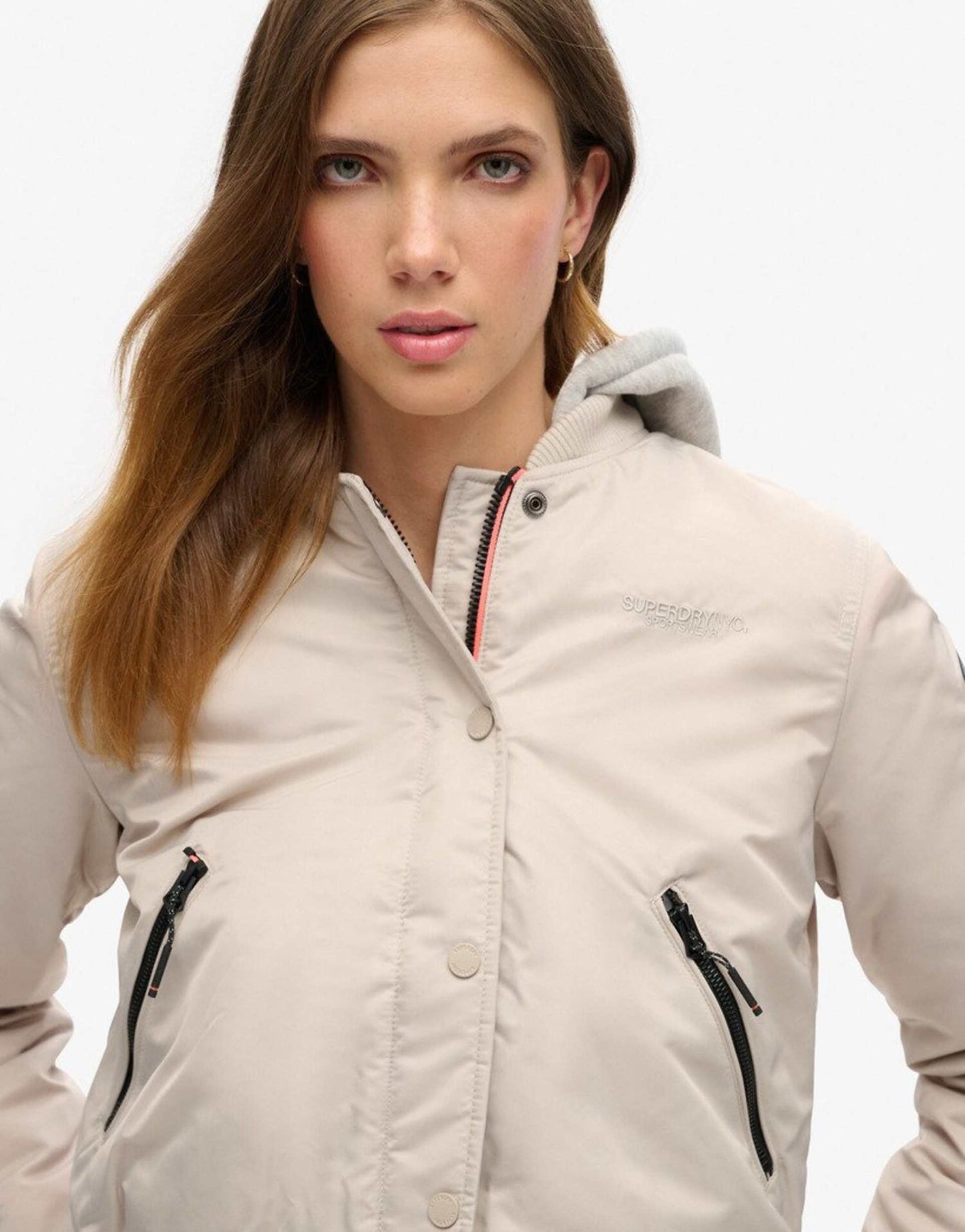 Hooded Bomber Jacket
