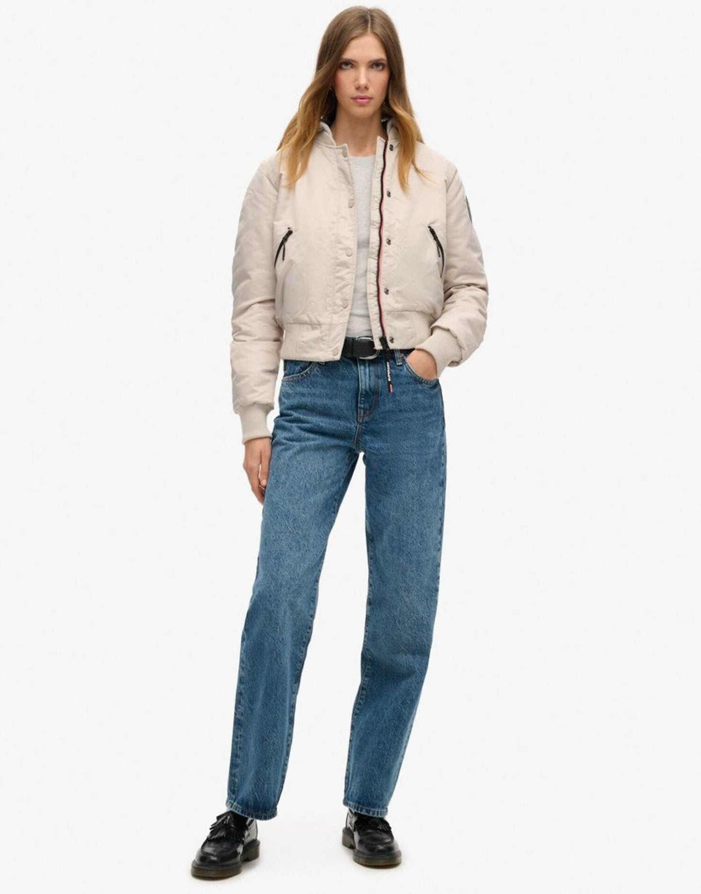 Hooded Bomber Jacket