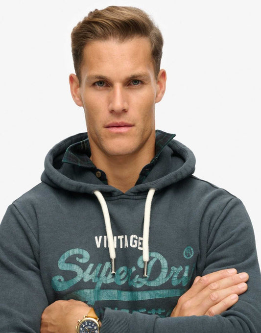 Duo Vintage Logo Hoodie