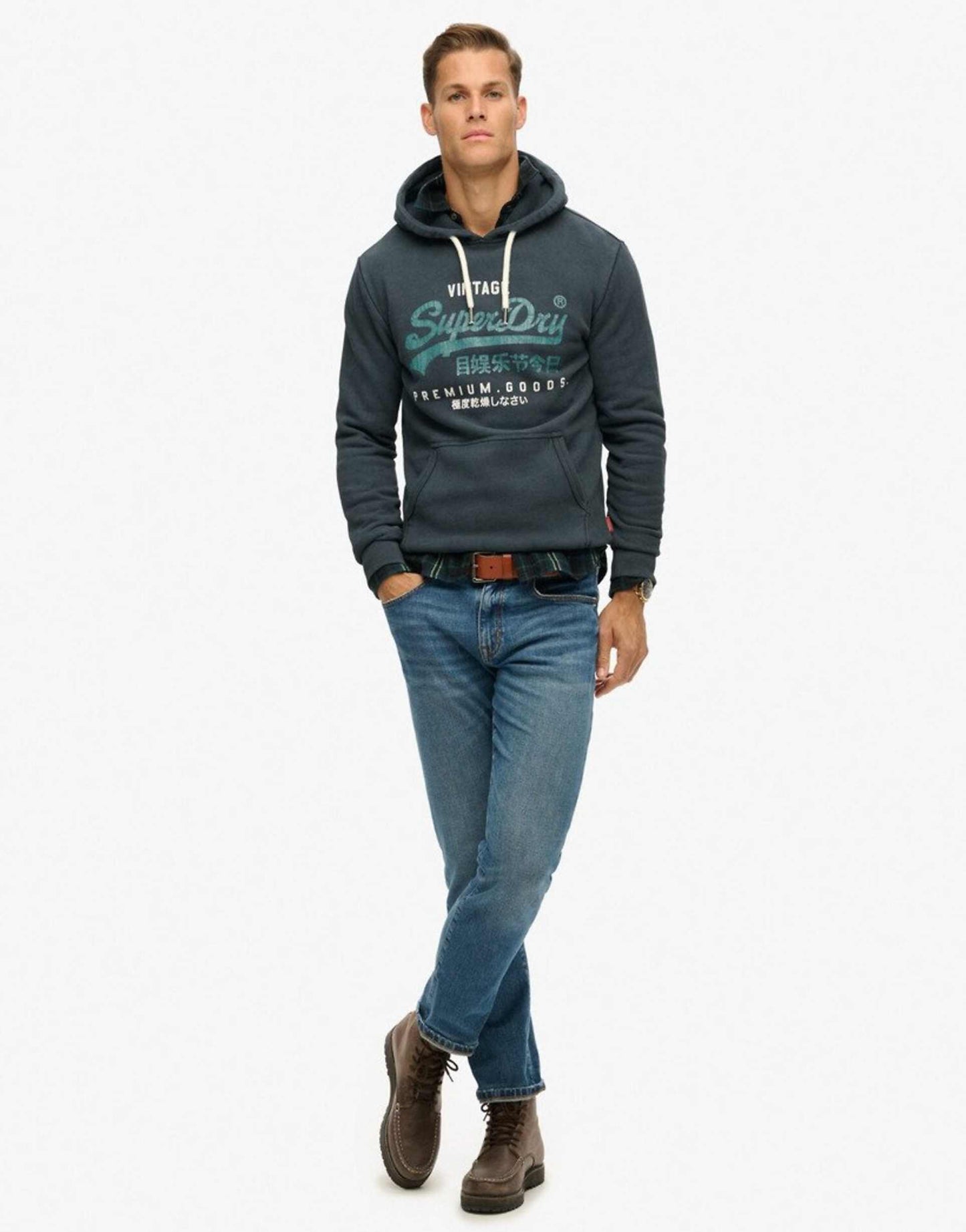 Duo Vintage Logo Hoodie