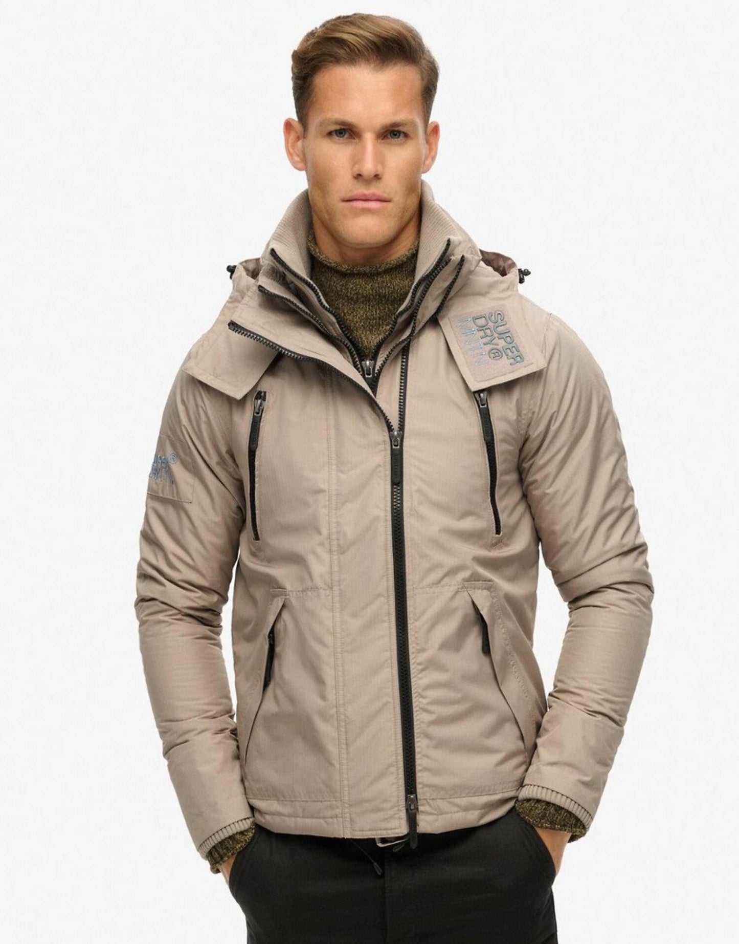 Hooded Mountain Sd Windbreaker Jacket