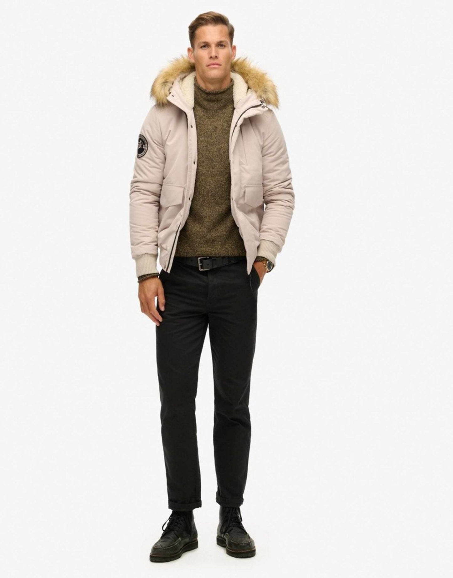 Hooded Everest Puffer Bomber Jacket