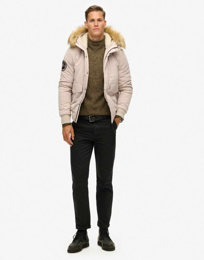 Hooded Everest Puffer Bomber Jacket