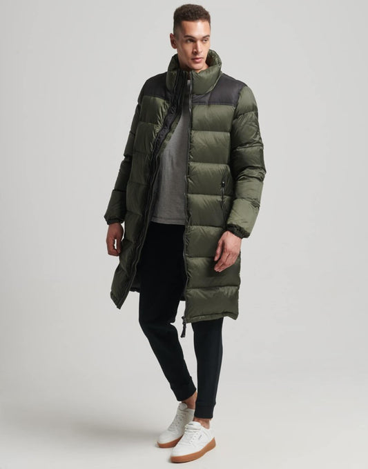 Longline Down Puffer Coat