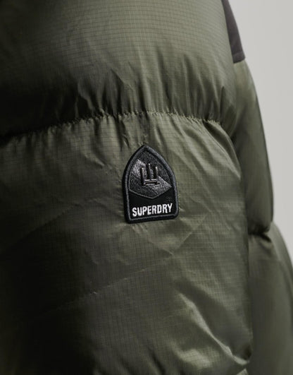 Longline Down Puffer Coat
