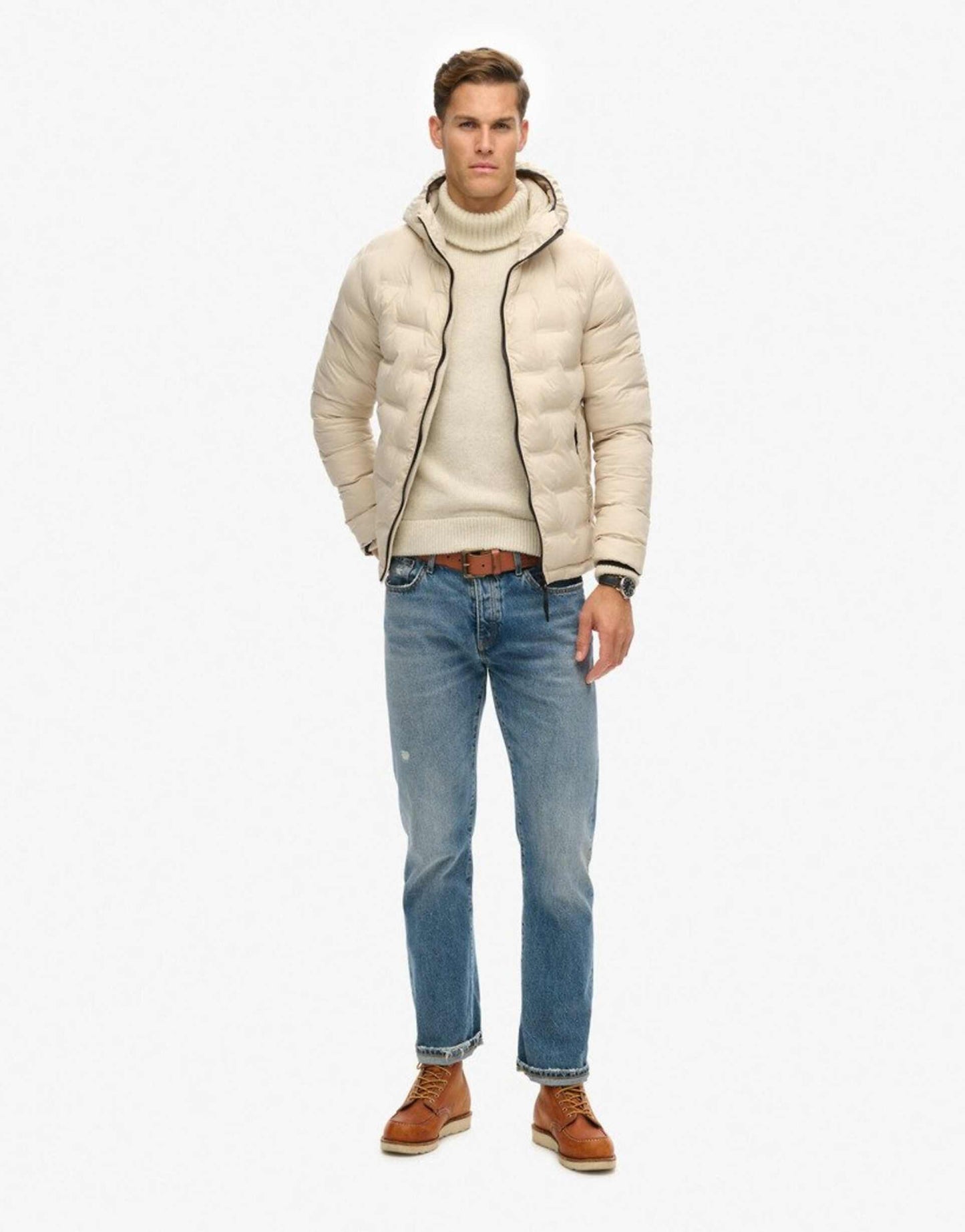 Short Quilted Puffer Jacket