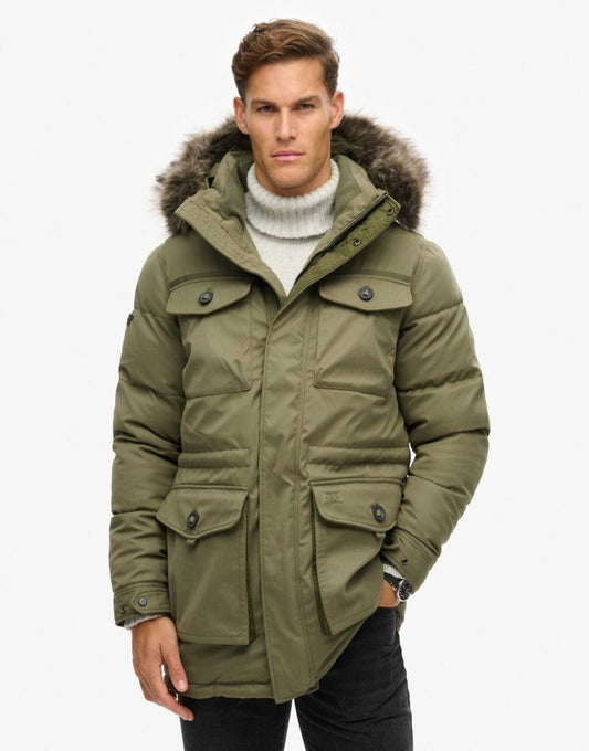 Chinook Faux Fur Parka Coat