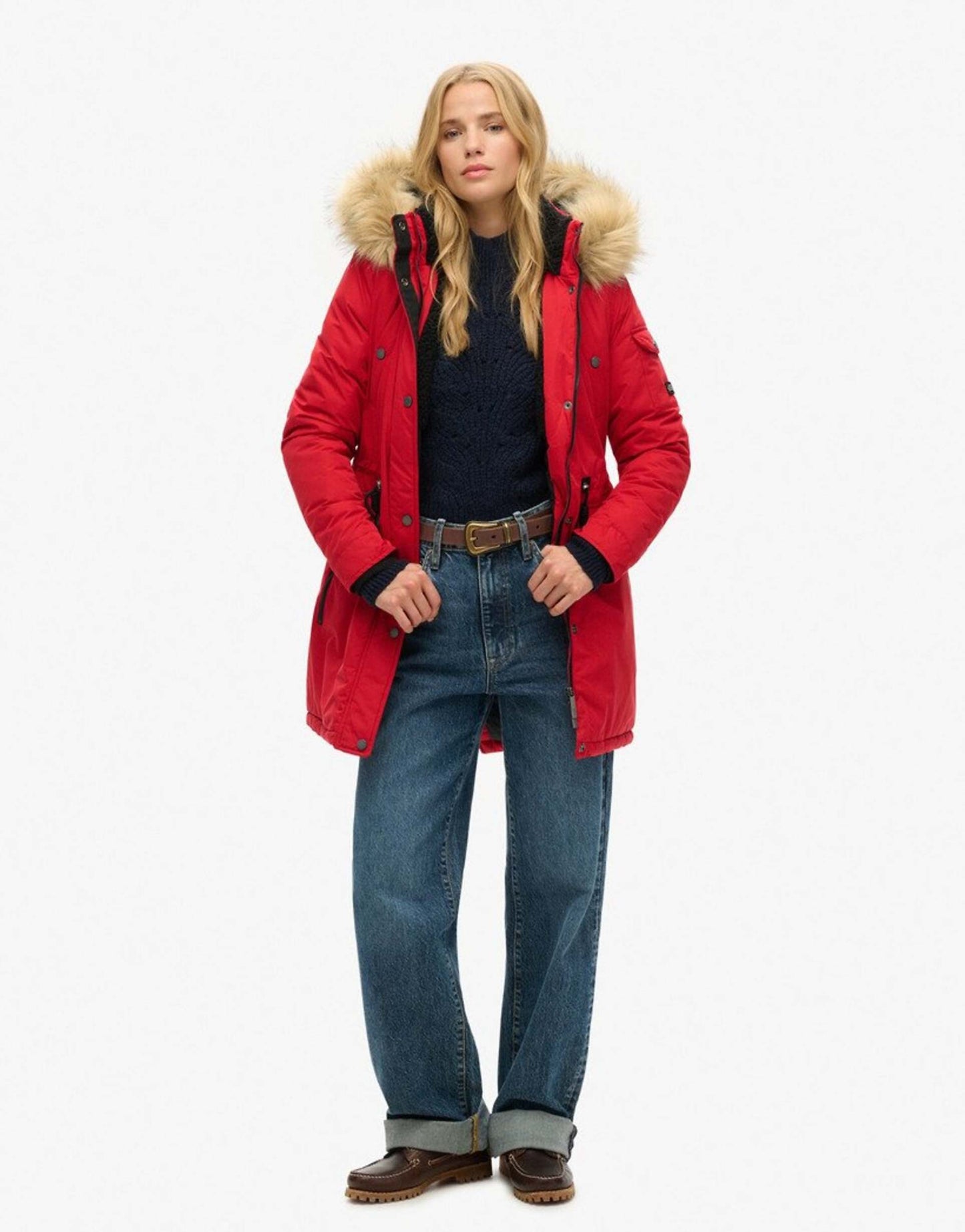 Nadare Microfibre Parka Coat