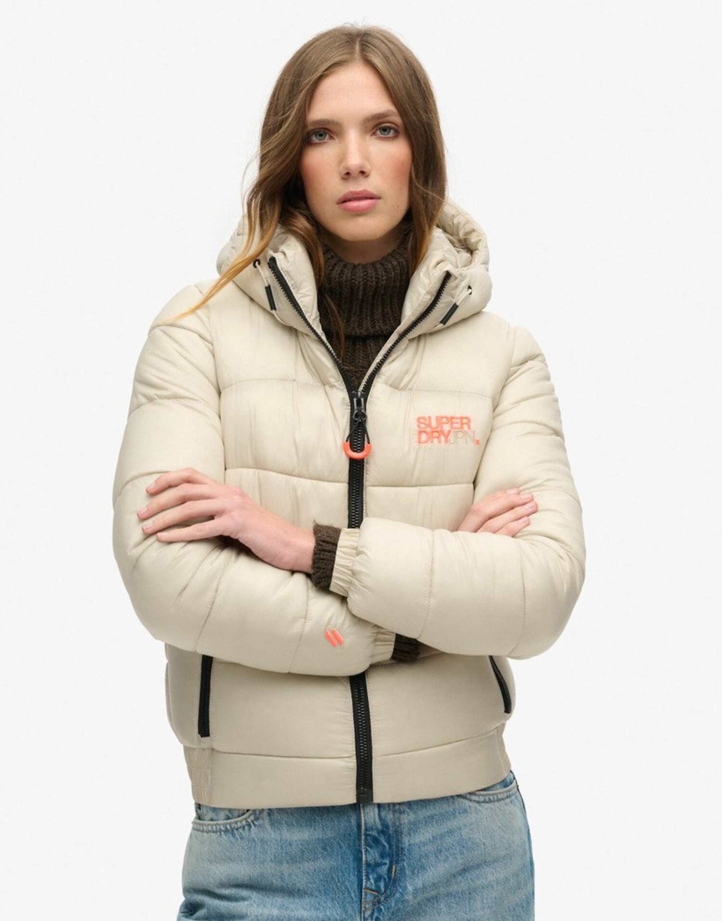 Sports Puffer Bomber Jacket