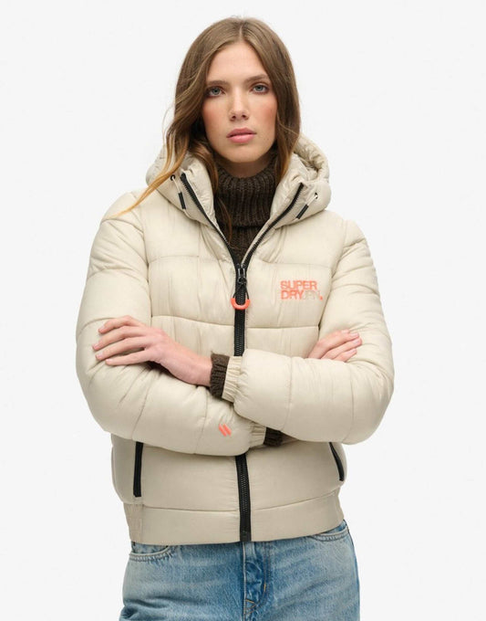 Sports Puffer Bomber Jacket