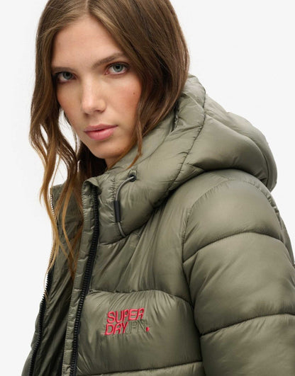 Sports Puffer Bomber Jacket
