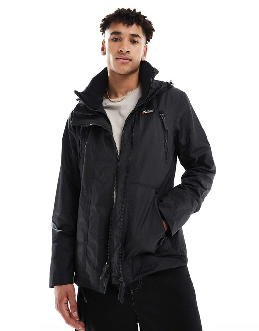 Hooded Mountain Windbreaker Jacket