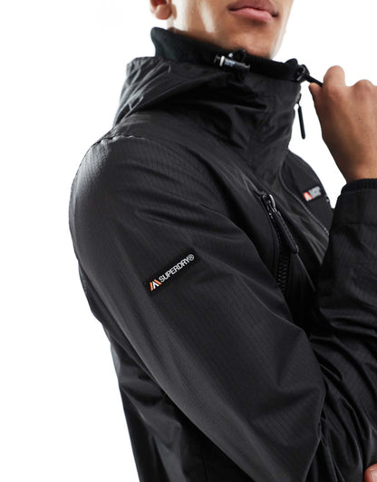 Hooded Mountain Windbreaker Jacket