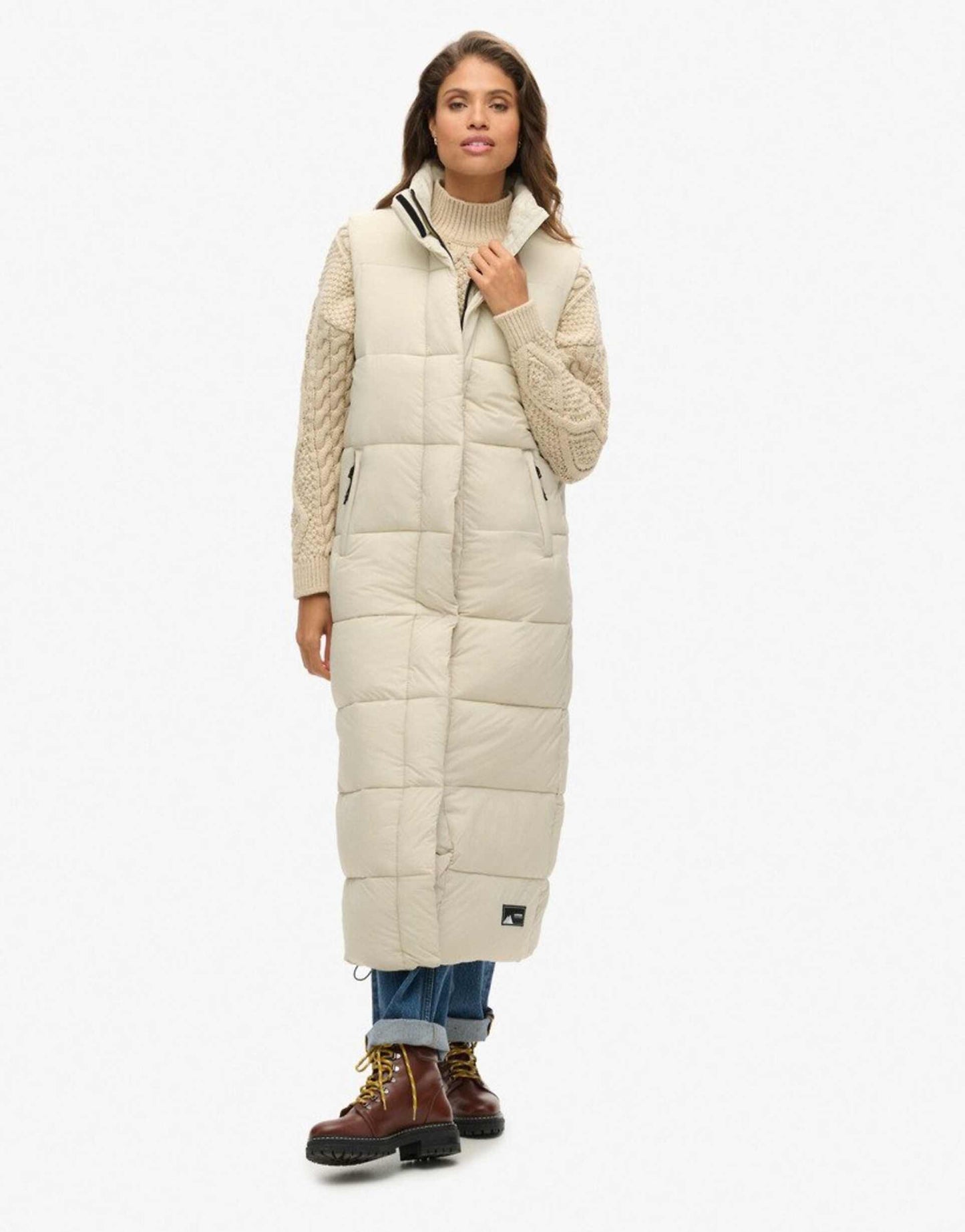 Ripstop Longline Puffer Gilet