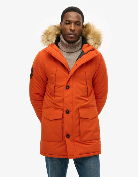 Hooded Everest Faux Fur Parka