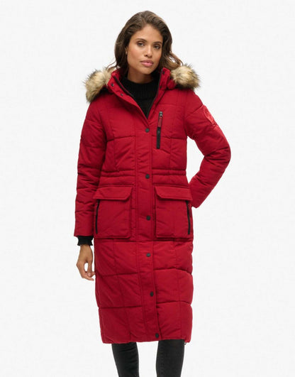Longline Faux Fur Everest Coat