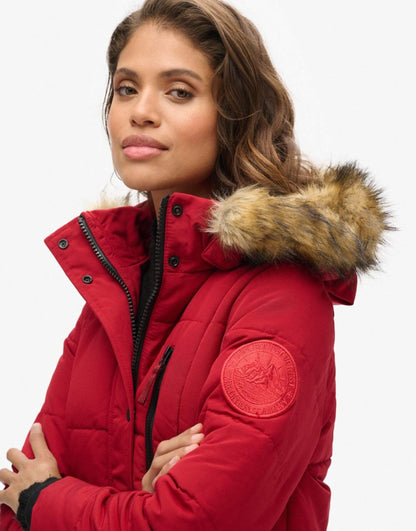 Longline Faux Fur Everest Coat