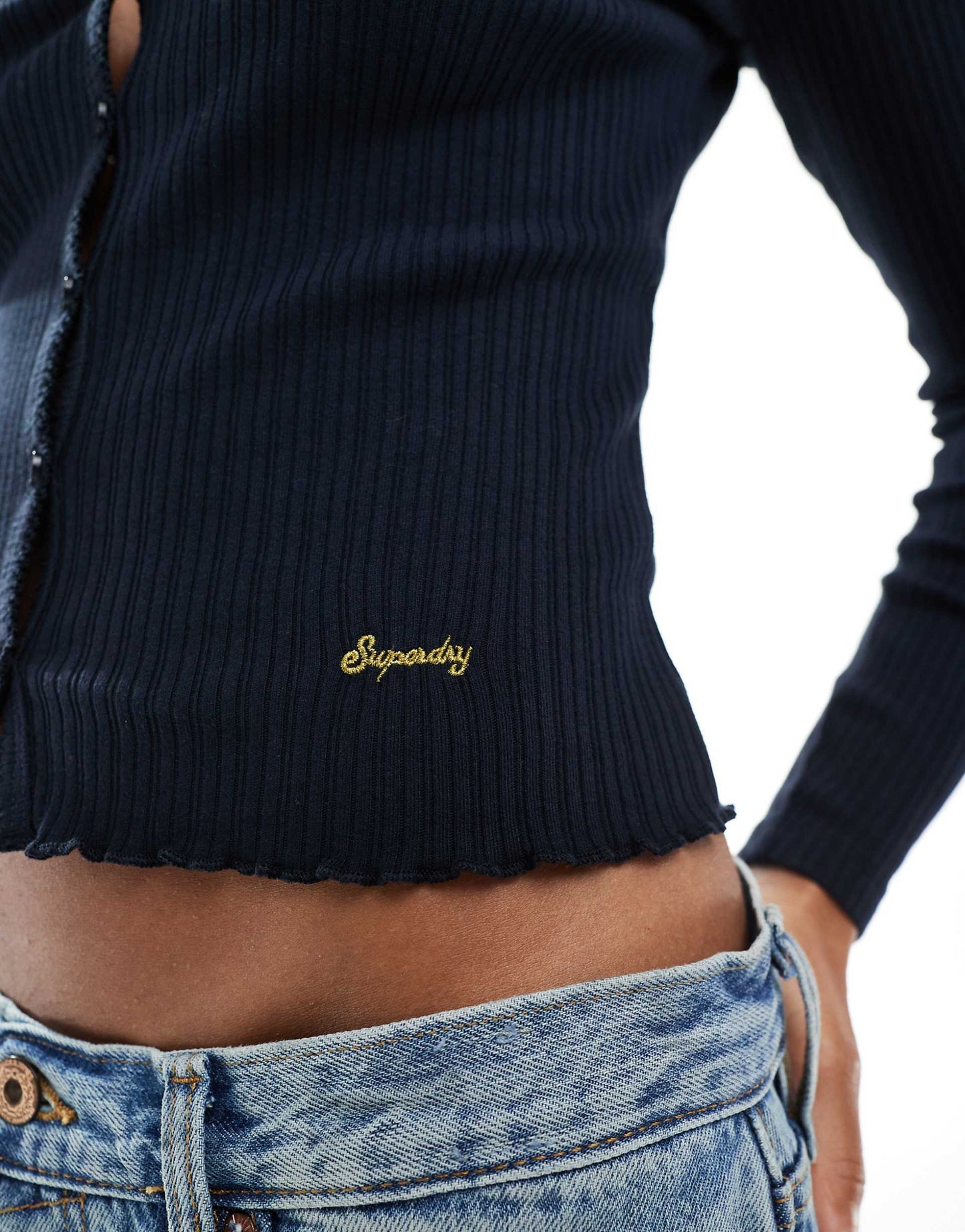 Essential Button Long Sleeve Top