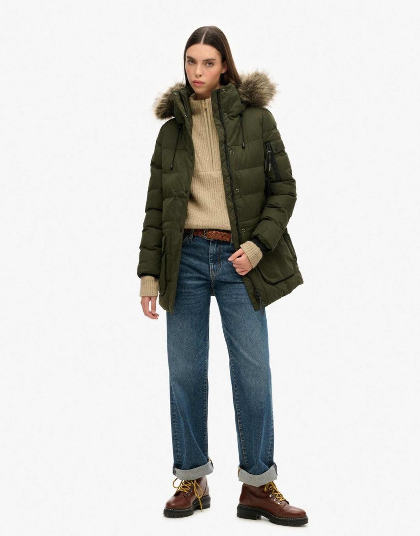Microfiber Expedition Parka Jacket