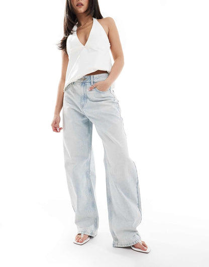 Wide Balloon Leg Jeans