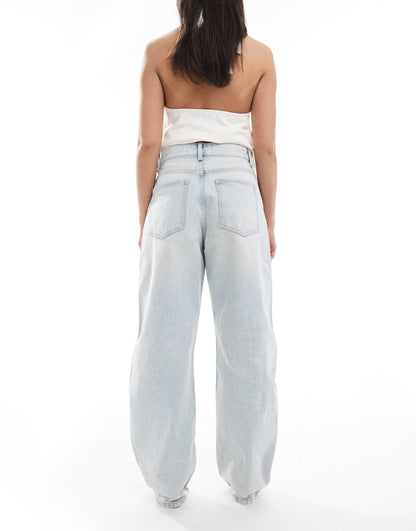 Wide Balloon Leg Jeans