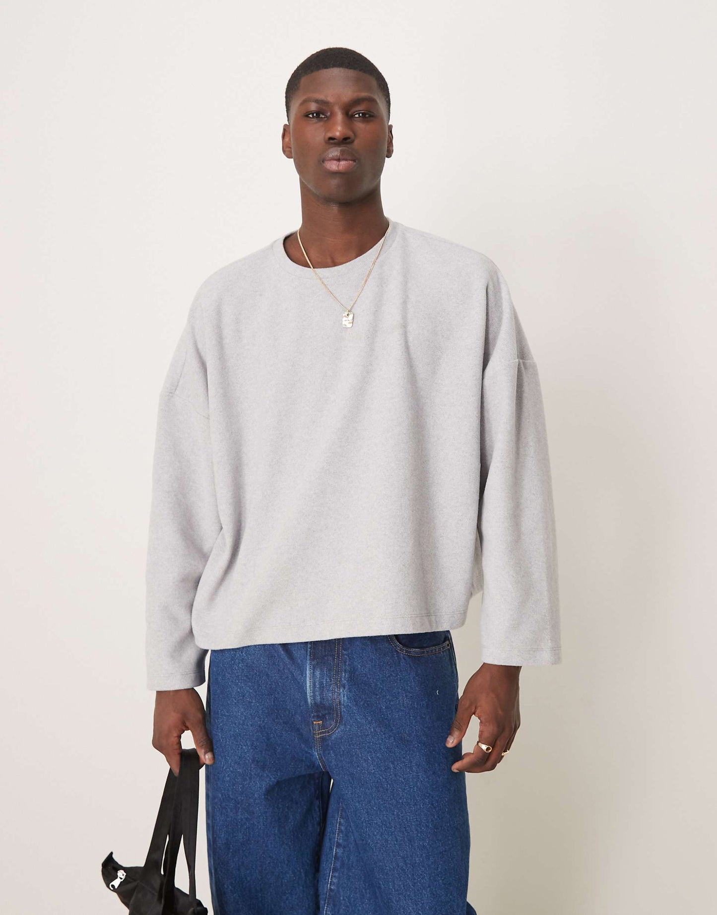 Super Oversized Cropped Jumper