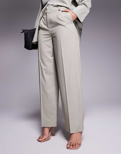 Wide Leg Tailored Trouser Co-Ord