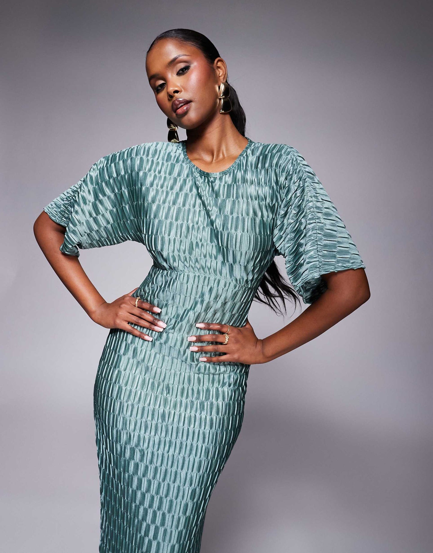 Kimono Pencil Dress