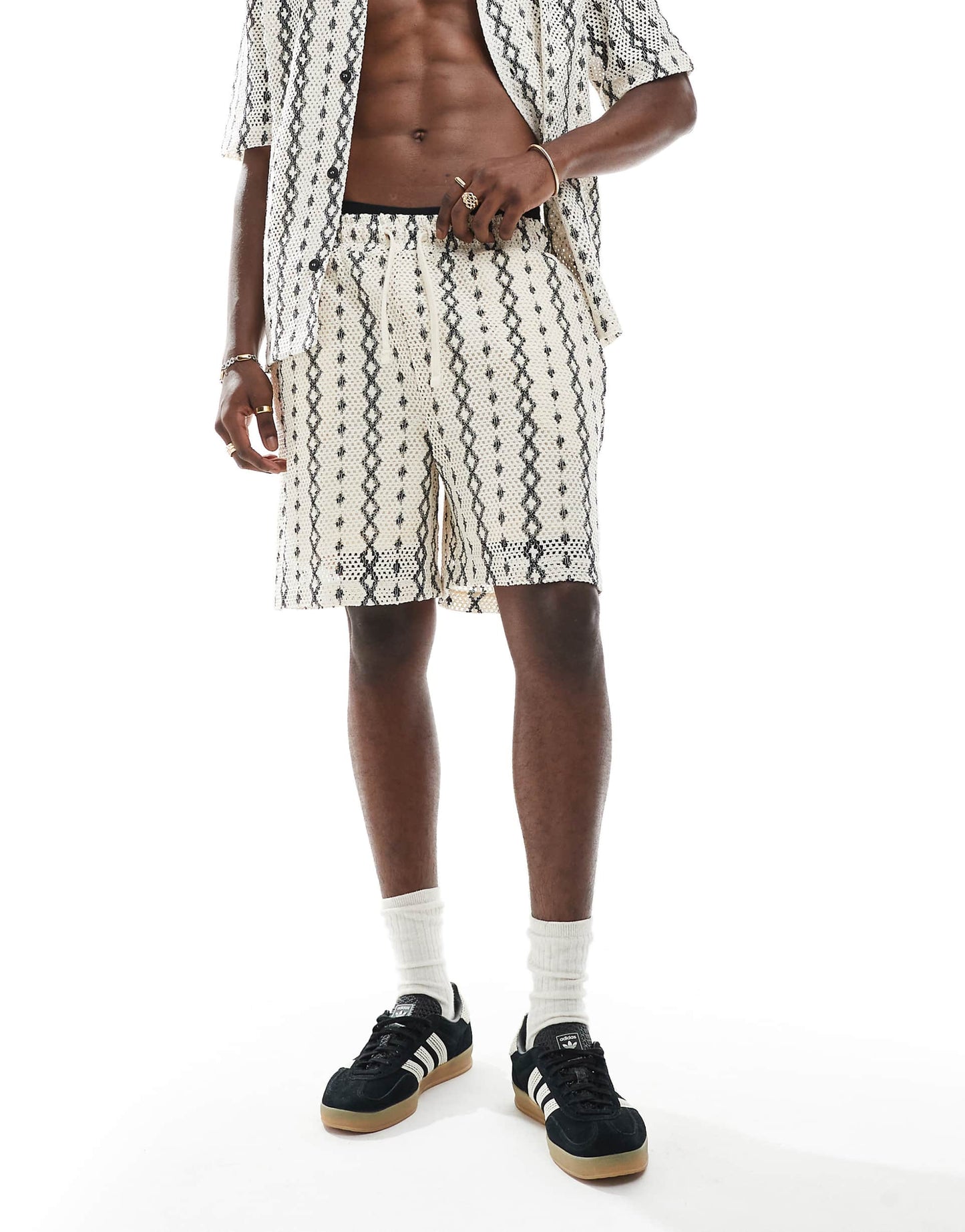 Crochet Shorts Co-Ord
