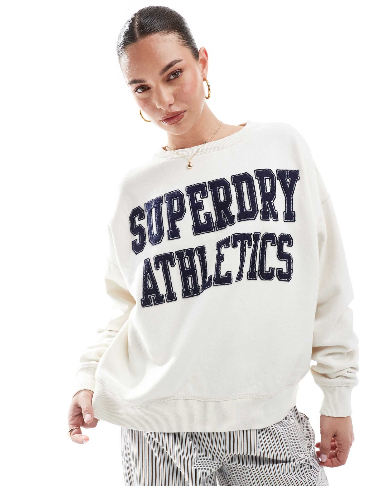 Athletic Essentials Relaxed Applique Sweatshirt