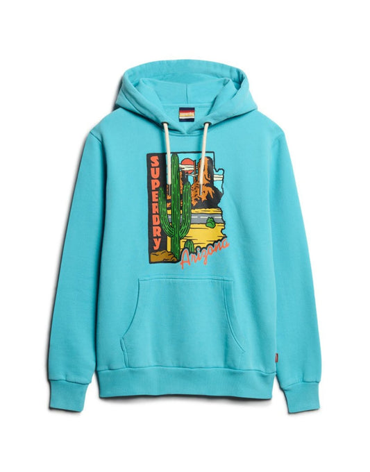 Travel Postcard Graphic Hoodie