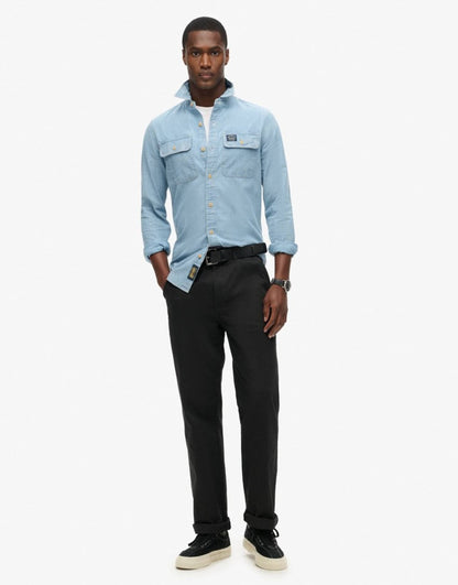 Cotton Workwear Long Sleeve Shirt