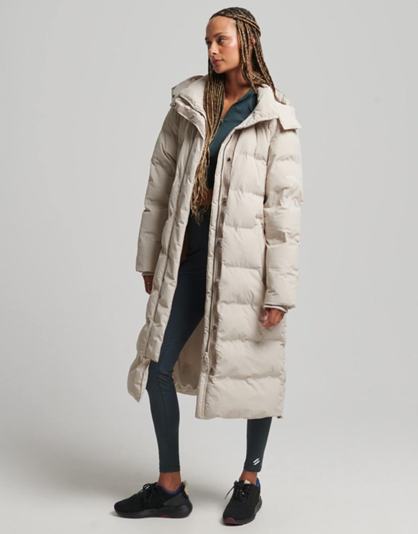 Train Longline Padded Jacket