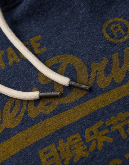 Classic Vintage Logo Graphic Hoodie