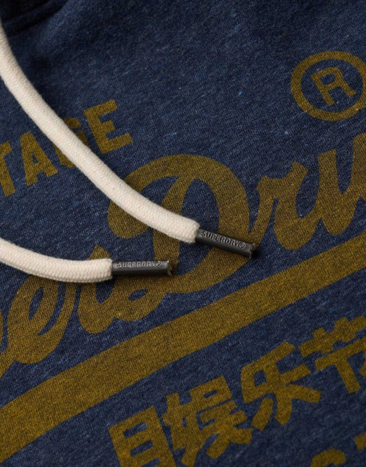 Classic Vintage Logo Graphic Hoodie