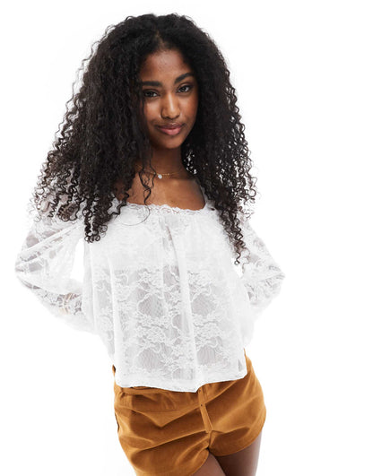 Boho Lace Blouse