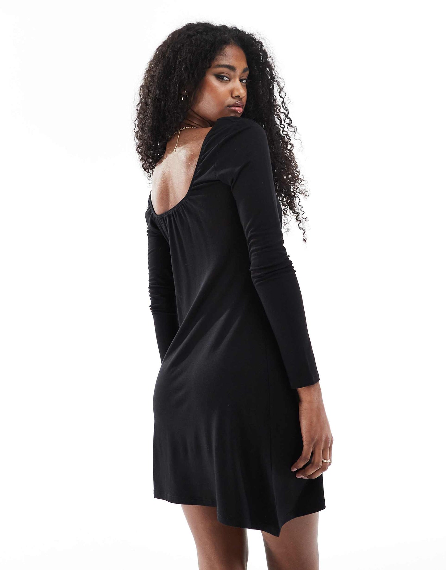Corset Detail Mini Dress