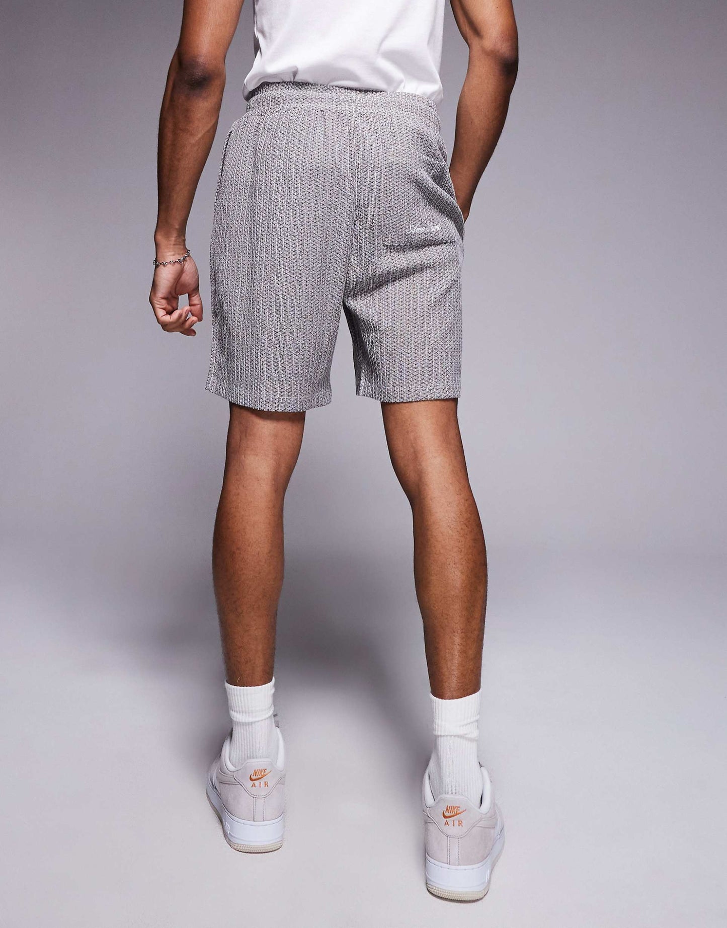 Plisse Shorts Co-Ord