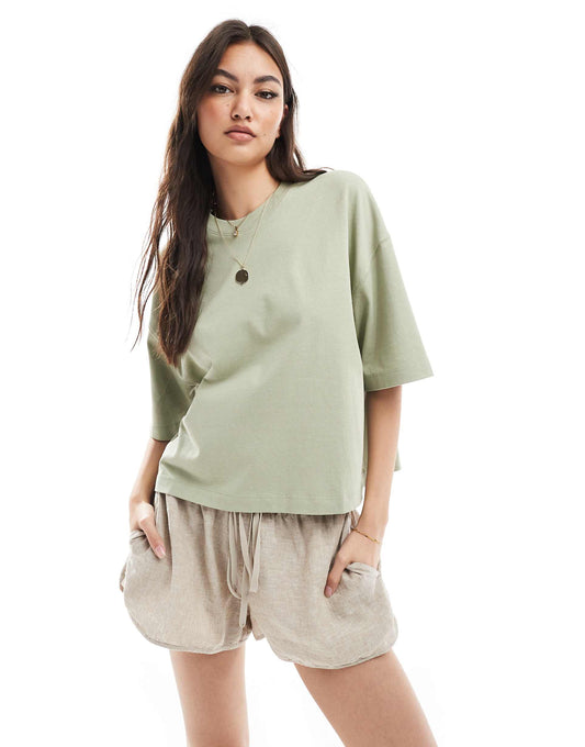 Boxy Fit Oversized Tee