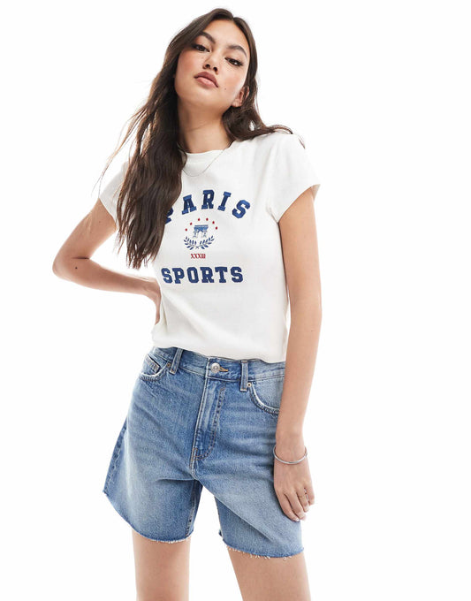High Waisted Mom Denim Shorts