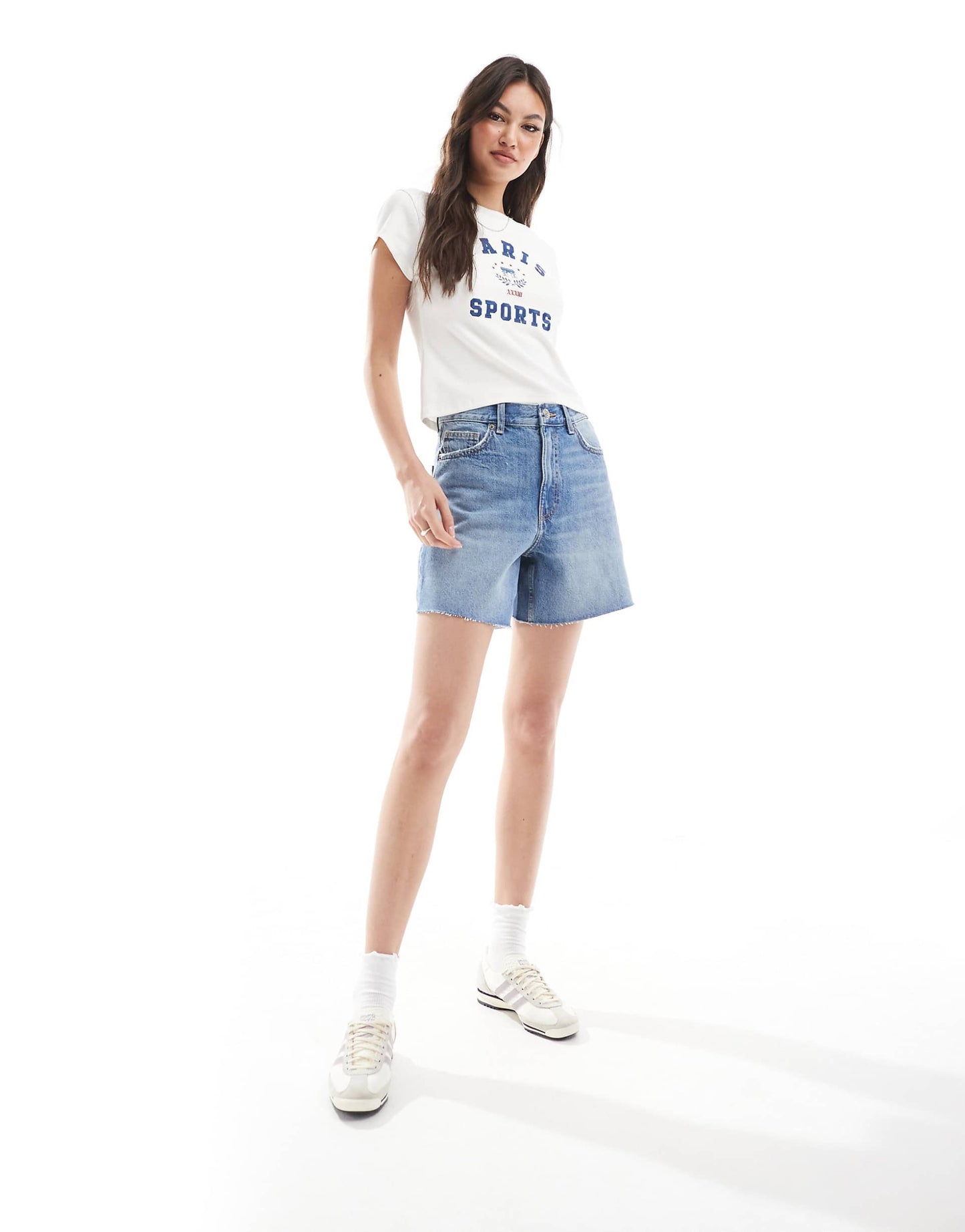 High Waisted Mom Denim Shorts