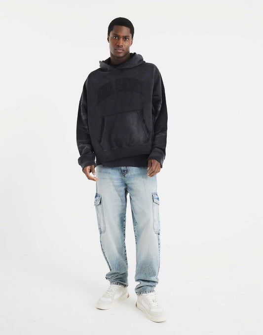Denim Cargo Relaxed Jeans
