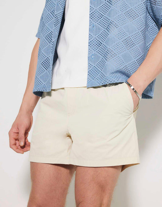 Beige Pack Of 2 Swim Shorts