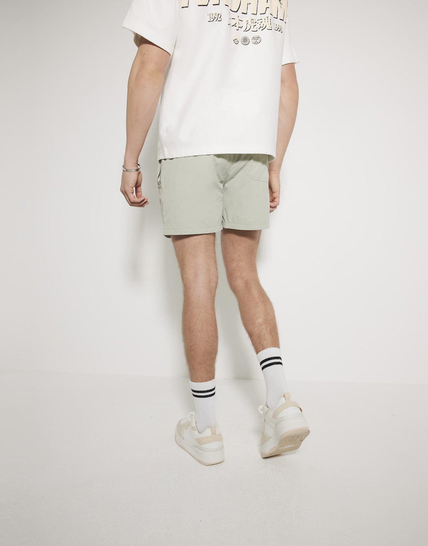 Beige Pack Of 2 Swim Shorts