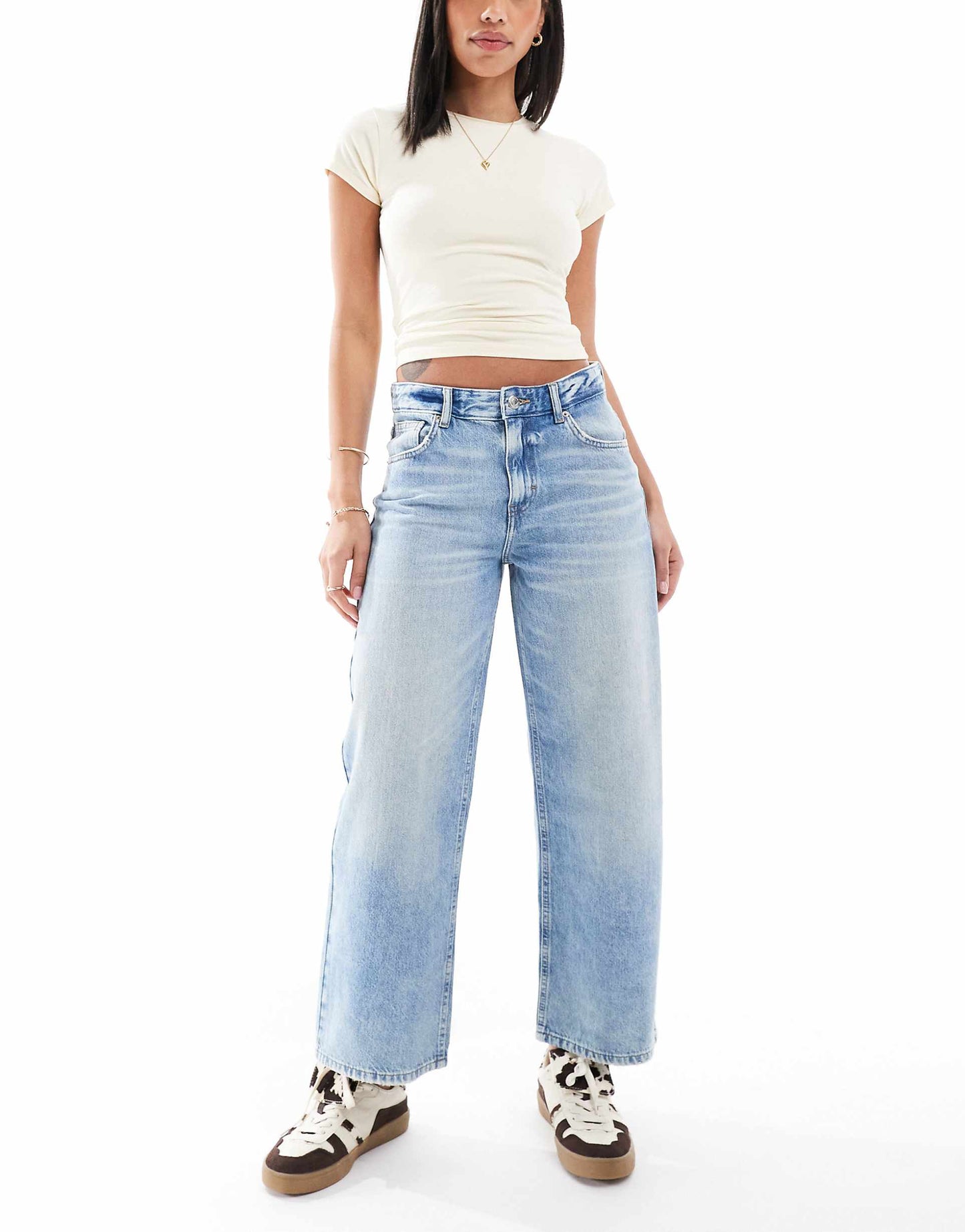 Mid Rise Cropped Jean