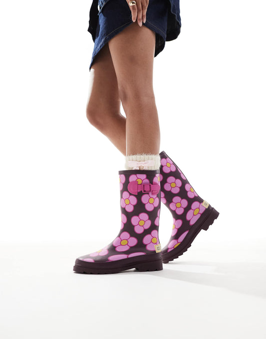 Orla Kiely Quarter Welly