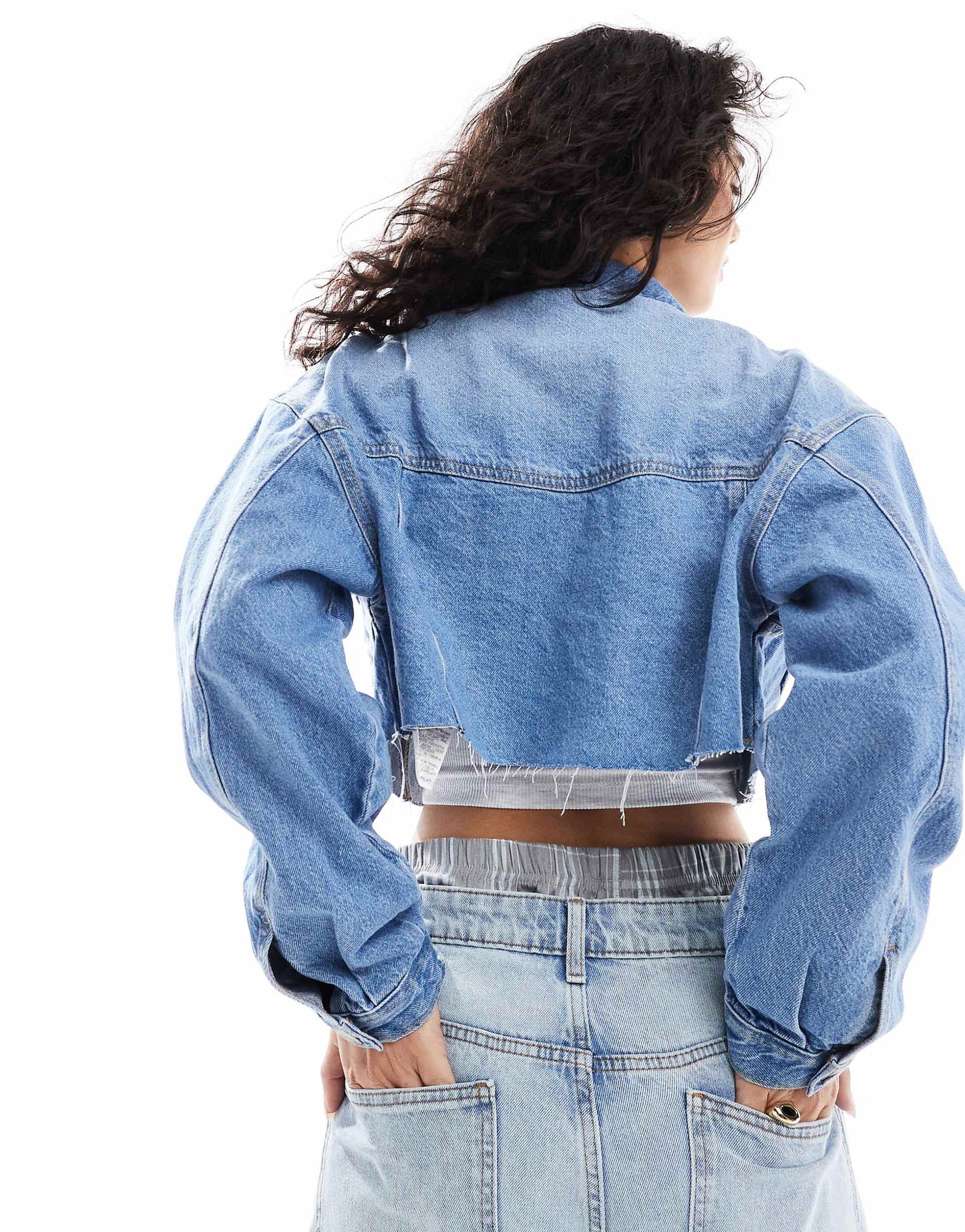 Cropped Denim Jacket